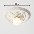 Plafonnier — Rétro français lampes LED modernes couloir lampe de couloir style nordique lampe sculptée chambre salon décor éclairage