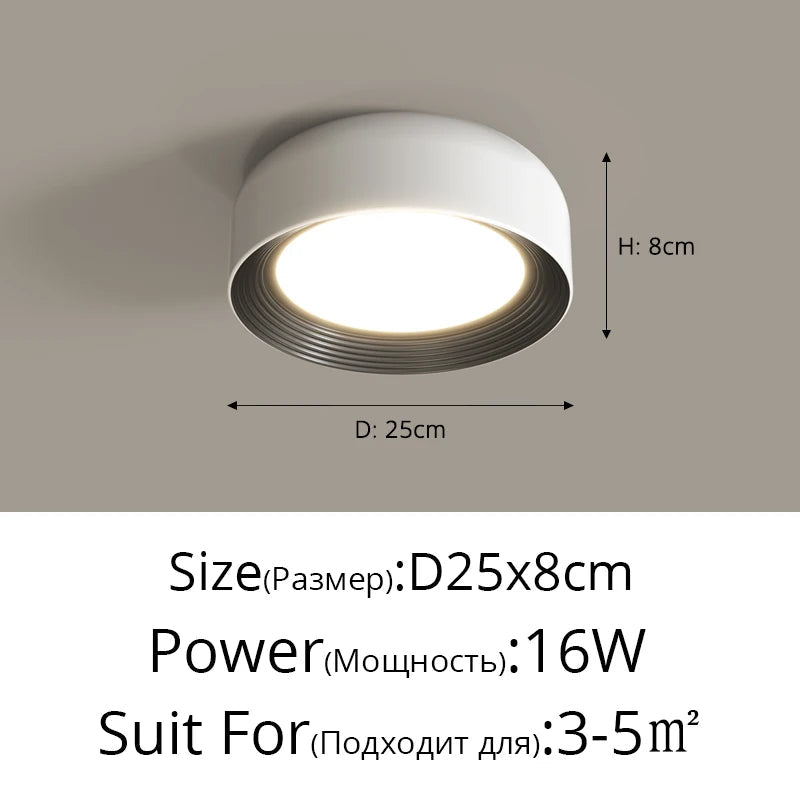 Plafonnier — Rétro à spectre complet protection des yeux bauhaus chrome