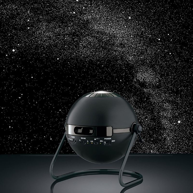 Projecteur Galaxie Stellaire Éliane Sonate en Verre - Reflets Délicats & Élégance Visuelle