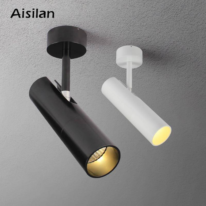 Spot — Design LED cylindre en aluminium orientable Light
