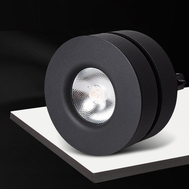 Spot moderne LED ronde et rotatif à 355° Manuel Nora Envol - Courbes Douces & Décor Équilibré