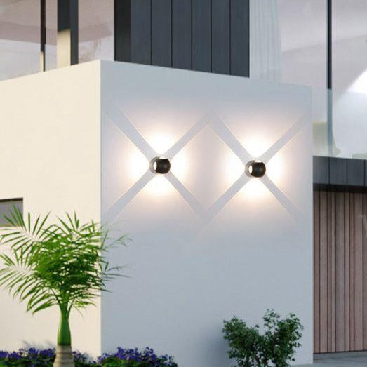 Applique murale — Design LED circulaire d'extérieur Sammyjo