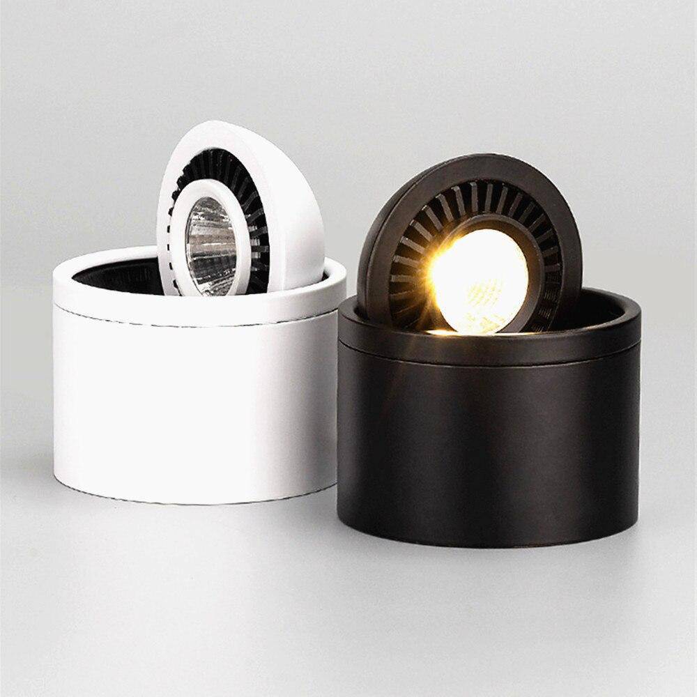 Spot à LED dirigeable Mounted Isidore Belvédère en Aluminium - Lignes Dessinées & Décor Raffiné