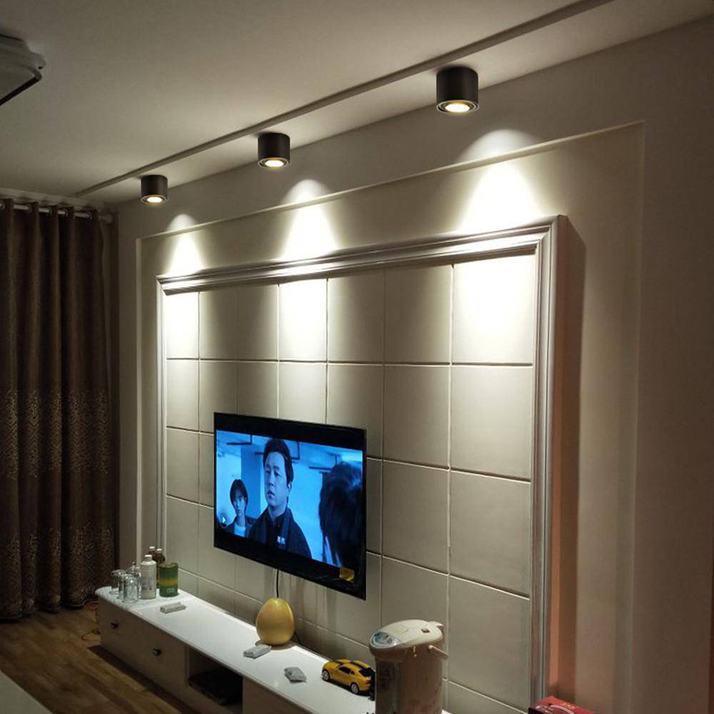 Spot à LED dirigeable Mounted Isidore Belvédère en Aluminium - Lignes Dessinées & Décor Raffiné