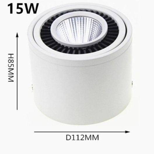 Spot à LED dirigeable Mounted Isidore Belvédère en Aluminium - Lignes Dessinées & Décor Raffiné