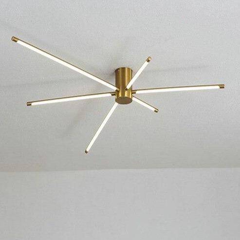 Plafonnier design avec plusieurs barres à LED Fashion Lucine Apostrophe en Métal - Simplicité & Caractère au Quotidien