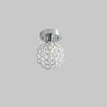 Plafonnier design LED en forme sphérique métal Palaos Romane Quintette - Lignes Dessinées & Décor Raffiné
