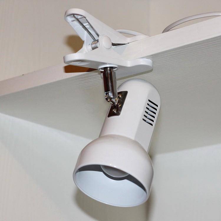Spot — Spot LED à pince pour bureau et table de chevet