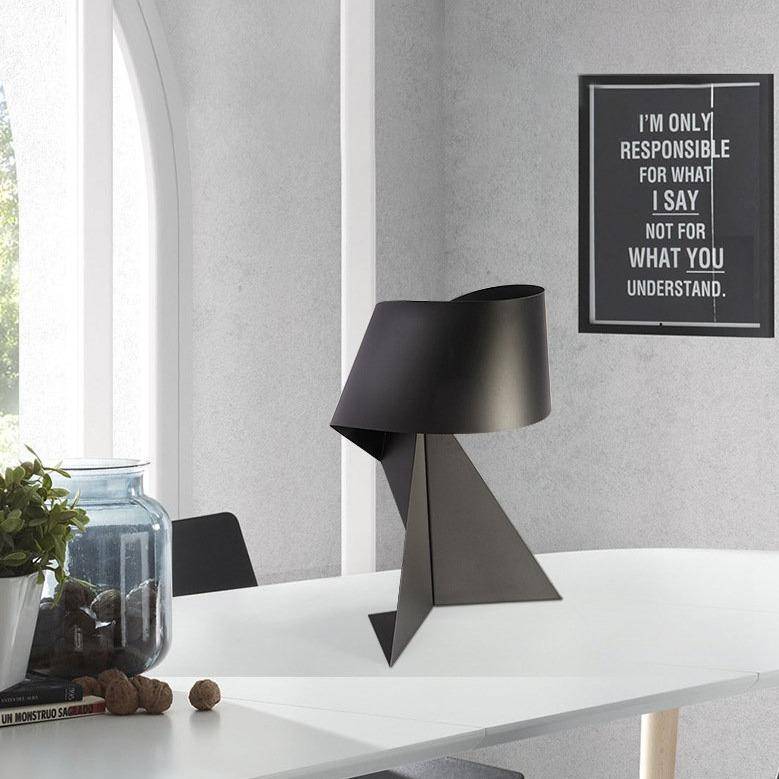 Lampe de chevet ou bureau LED design en rondeur