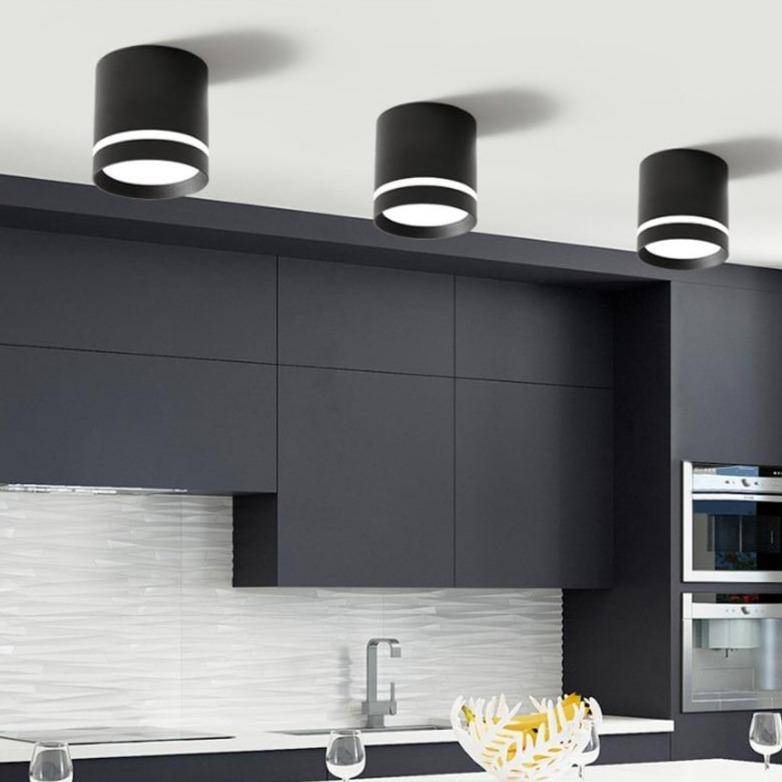 Spot moderne LED cylindre métal coloré Loft Évrard Mirage - Une Silhouette Graphique Affirmée