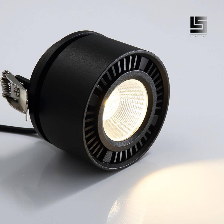 Spot moderne LED rond avec orientation à 360° Loft Yvonne Rondeau - Une Silhouette Tout en Rondeur