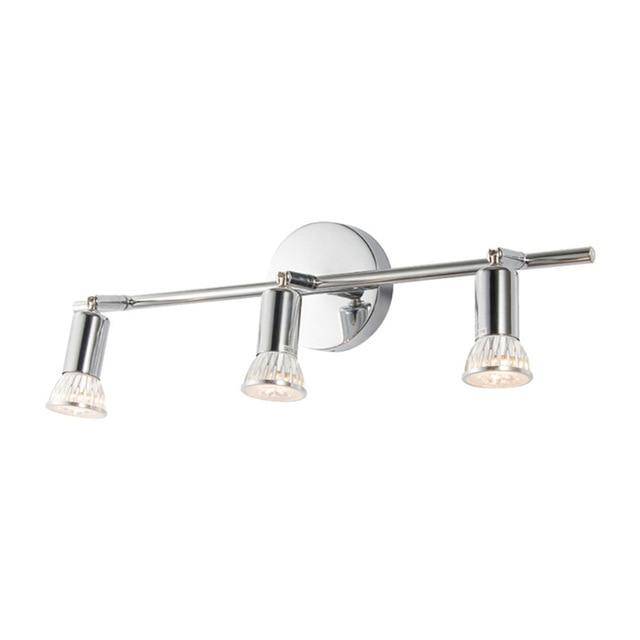 Plafonnier chromé barres à spots LED Spotlight Félicie Balade en Aluminium - Simplicité & Caractère au Quotidien