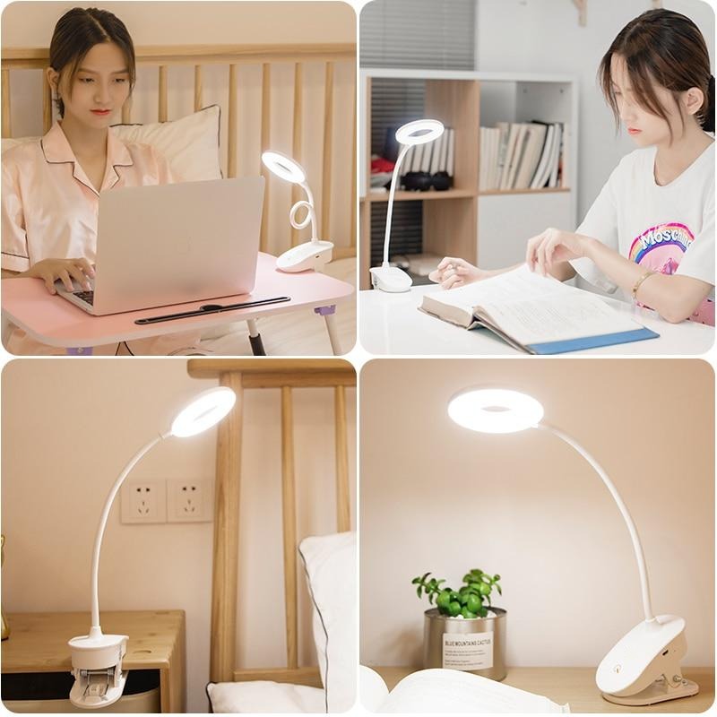 Lampe à poser — LED à pince