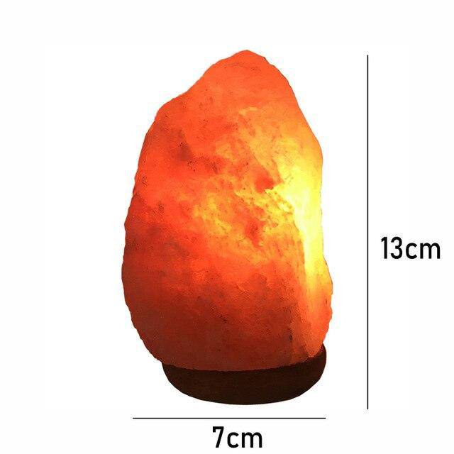 Lampe à poser LED en pierre de sel Himalaya