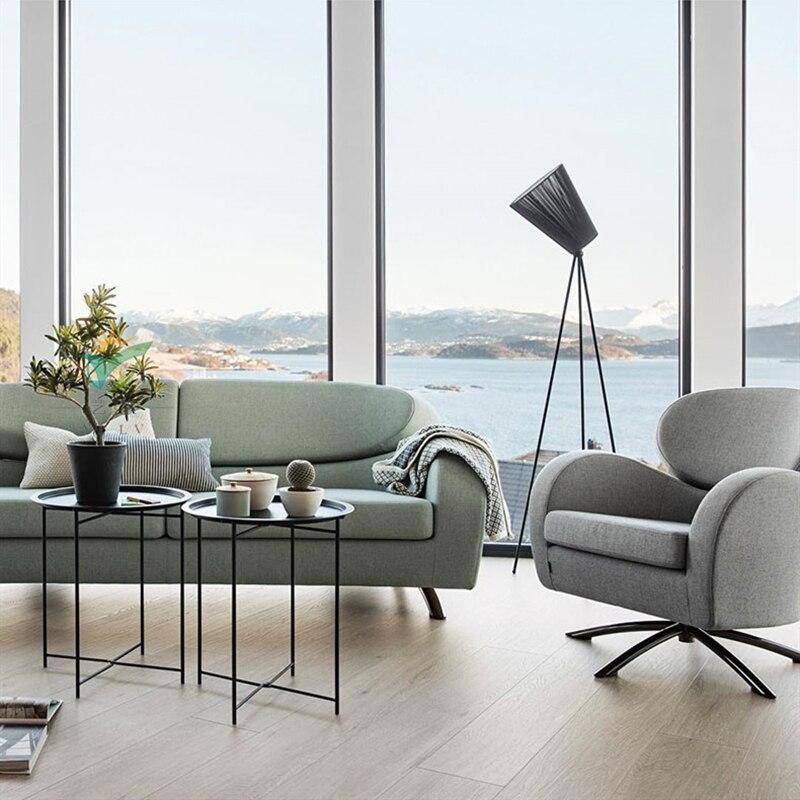 Lampadaire — Design LED en fer tripode Creative