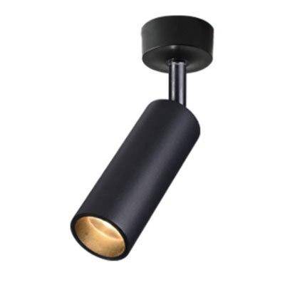 Spot — Moderne LED cylindre en aluminium Rail