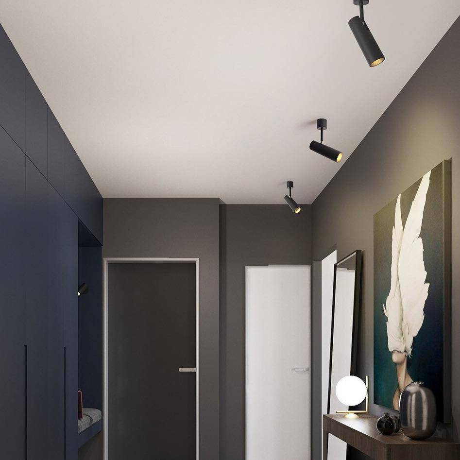 Spot — Design LED cylindre en aluminium orientable Light