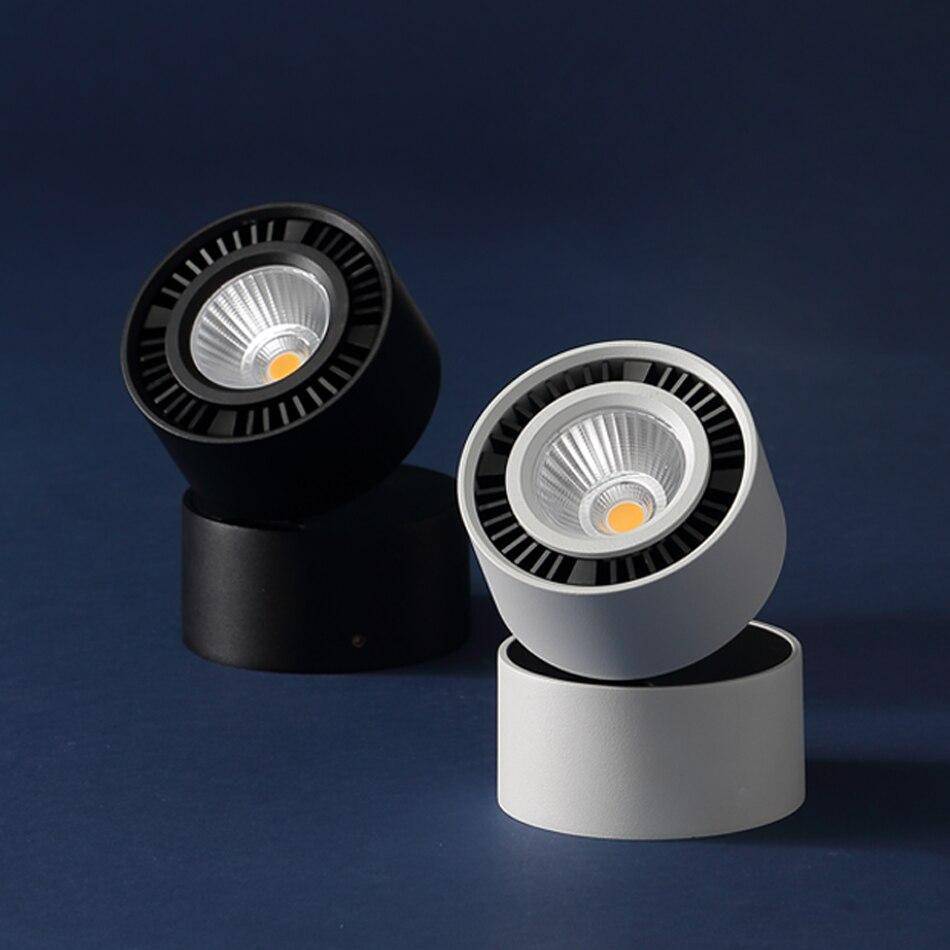 Spot — Arrondi LED avec rotation 360°