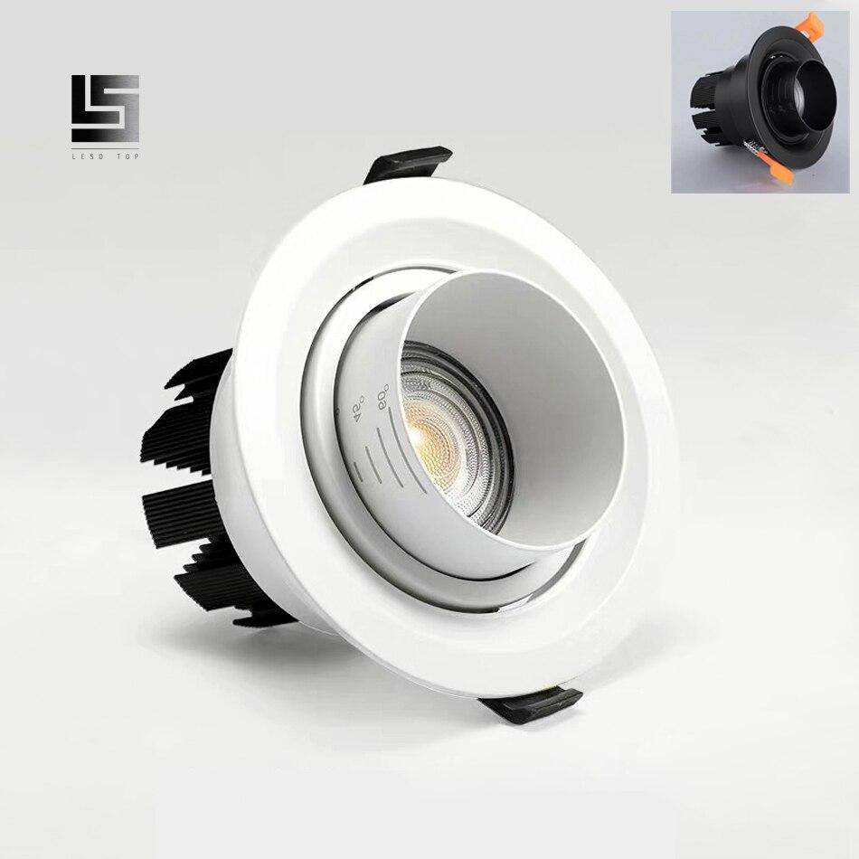 Spot encastré rond LED orientable style Loft Cyprien Éclaircie - Une Silhouette Tout en Rondeur