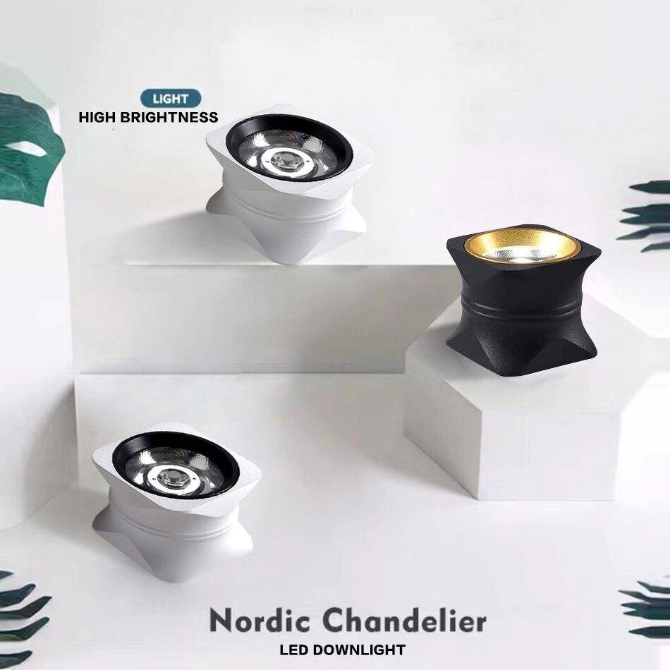 Spot moderne LED surface Loft Maëlle Harmonie - Esprit Contemporain & Décor Élégant