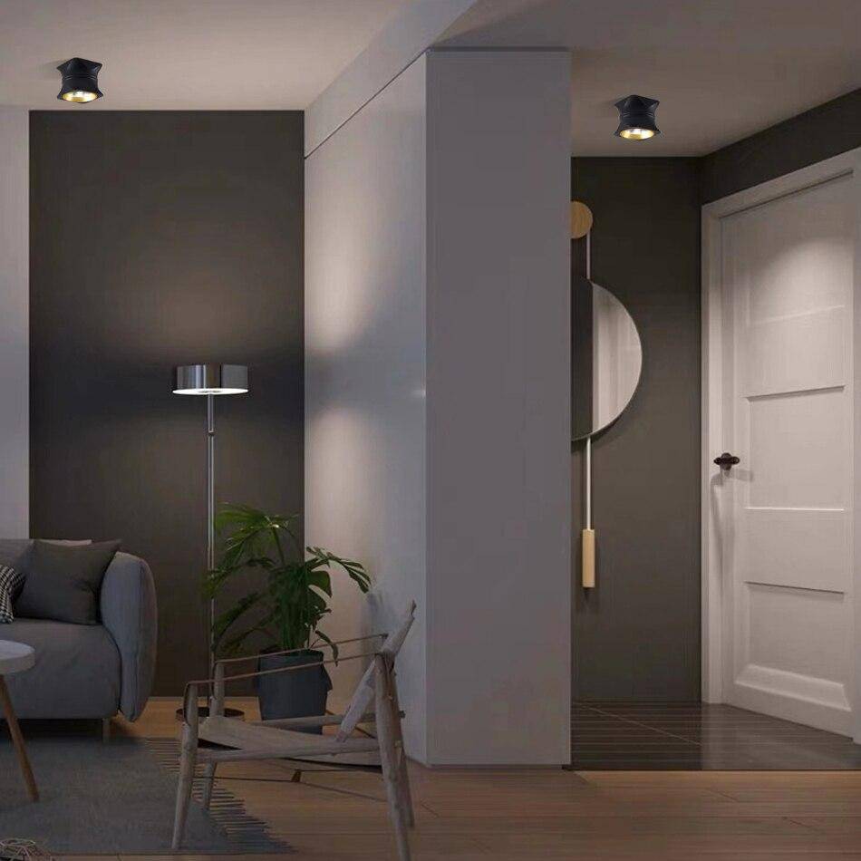 Spot moderne LED surface Loft Maëlle Harmonie - Esprit Contemporain & Décor Élégant
