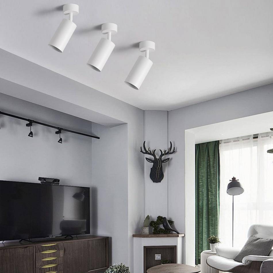 Spot — Design LED cylindre en aluminium