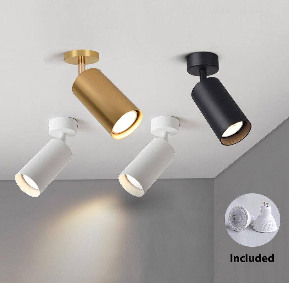 Spot — Design LED cylindre en aluminium