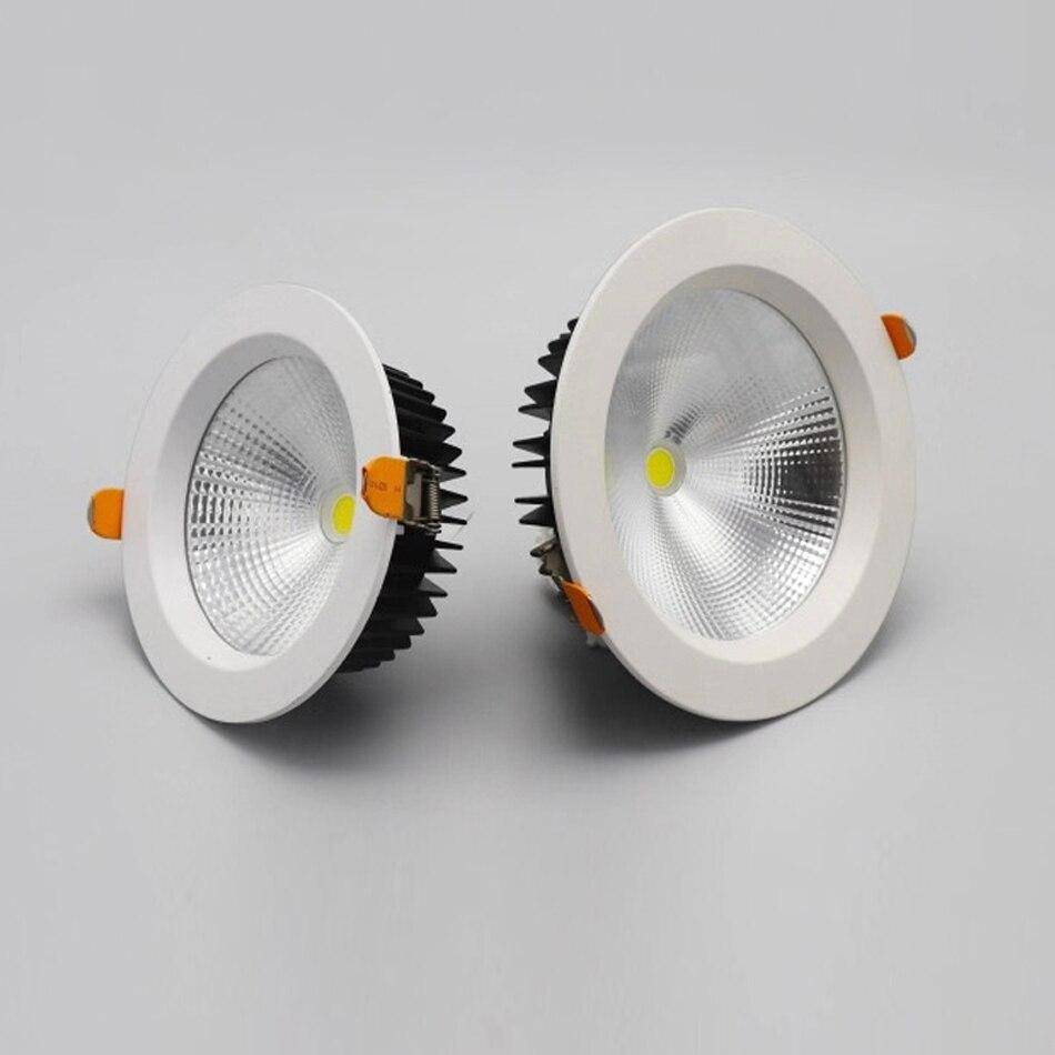 Spot encastré rond moderne en aluminium blanc Salomé Rêve - Formes Arrondies & Harmonie Visuelle