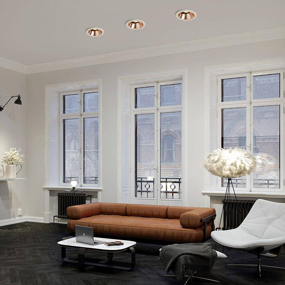 Spot encastrable moderne LED rond de plusieurs couleurs Fanny Épurelle - Une Silhouette Tout en Rondeur