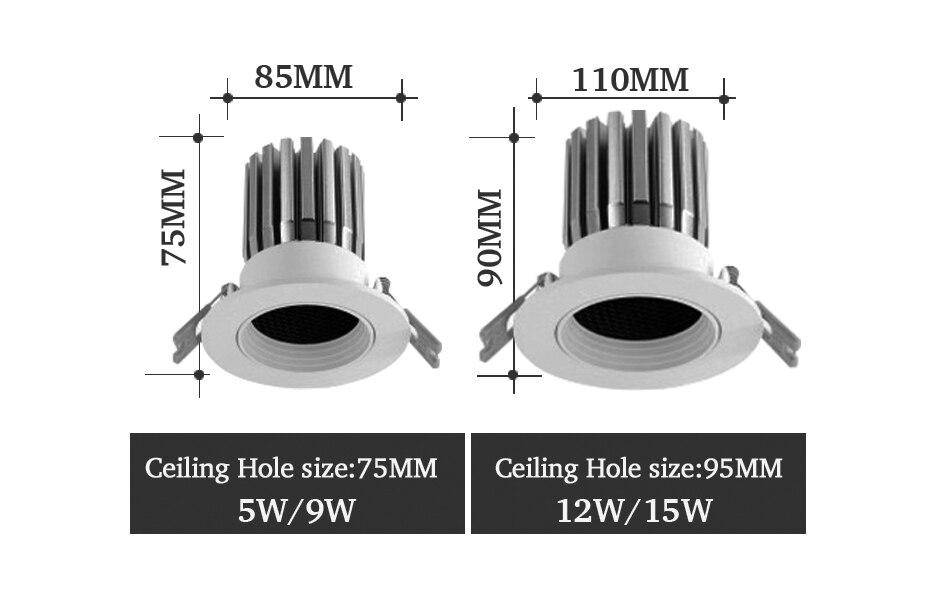 Spot encastré moderne LED rond blanc Orson Résonance - Courbes Douces & Décor Équilibré