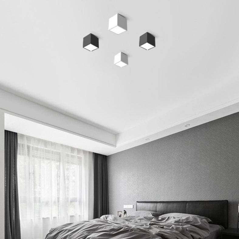 Spot design LED carré ou rectangle Loft Alma Unisson - Géométrie & Élégance Visuelle