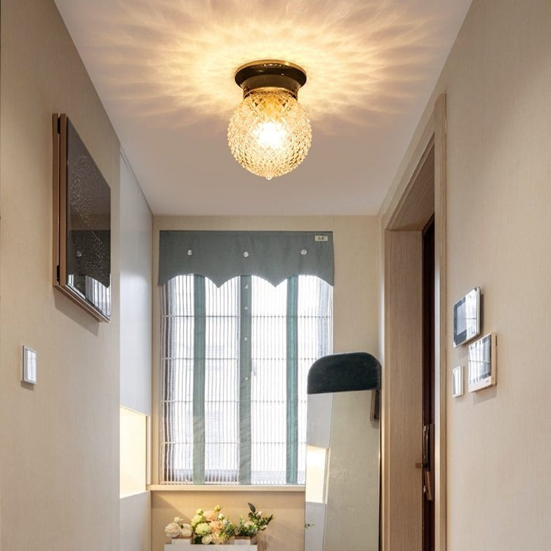 Plafonnier — Moderne style pierre précieuse en cristal Iryna