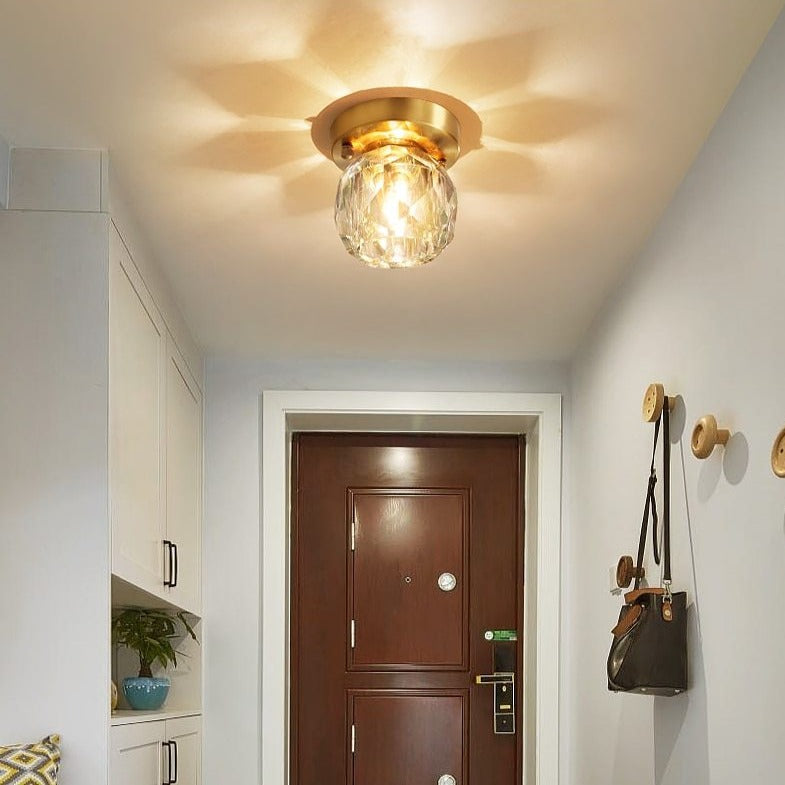 Plafonnier — Moderne style pierre précieuse en cristal Iryna