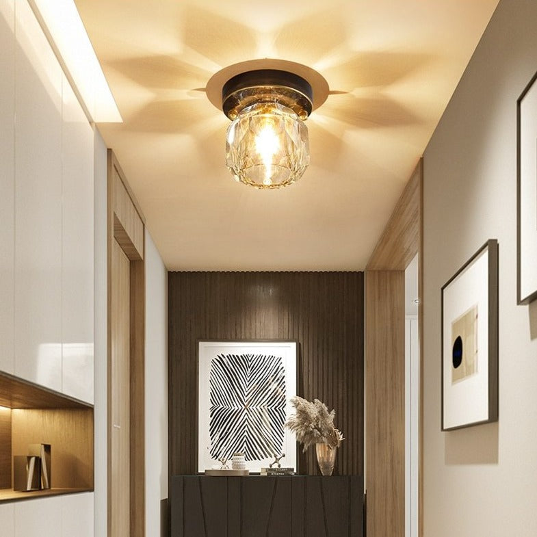 Plafonnier — Moderne style pierre précieuse en cristal Iryna