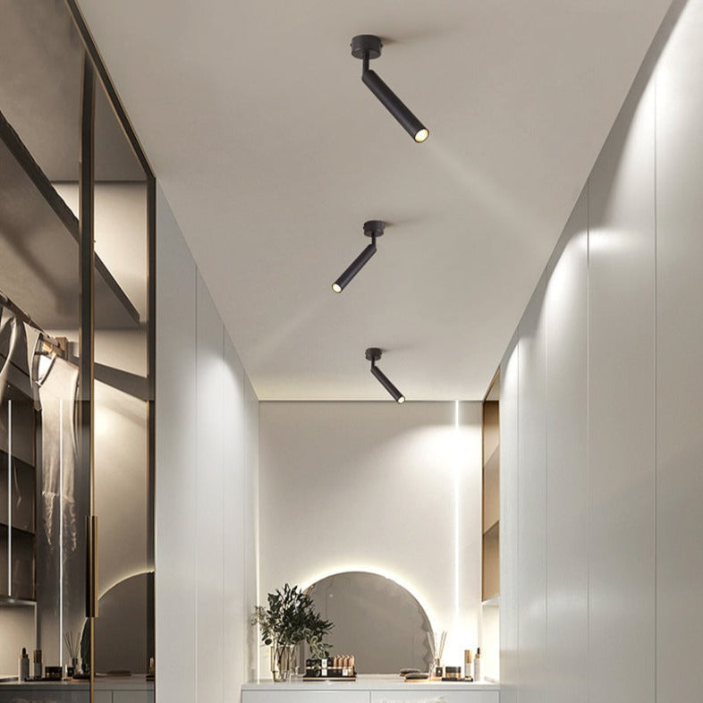 Plafonnier design LED réglable avec différentes formes Hatleen Éloi Aube en Acrylique - Une Touche Élégante dans le Décor