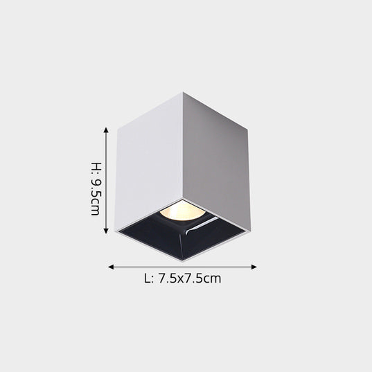 Plafonnier design LED réglable avec différentes formes Hatleen Éloi Aube en Acrylique - Une Touche Élégante dans le Décor