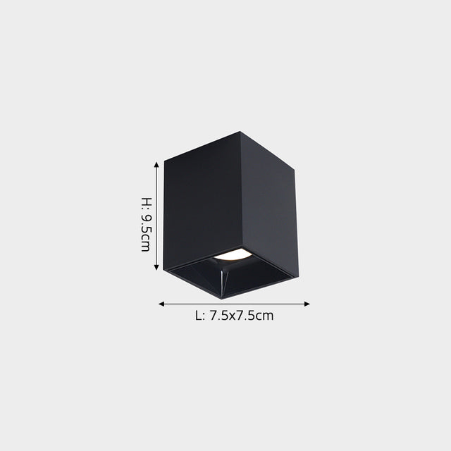 Plafonnier design LED réglable avec différentes formes Hatleen Éloi Aube en Acrylique - Une Touche Élégante dans le Décor