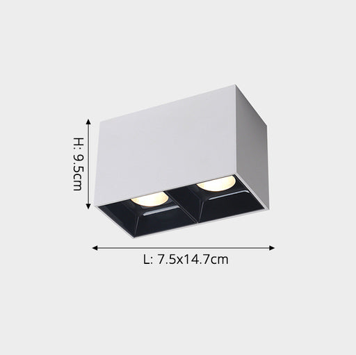 Plafonnier design LED réglable avec différentes formes Hatleen Éloi Aube en Acrylique - Une Touche Élégante dans le Décor