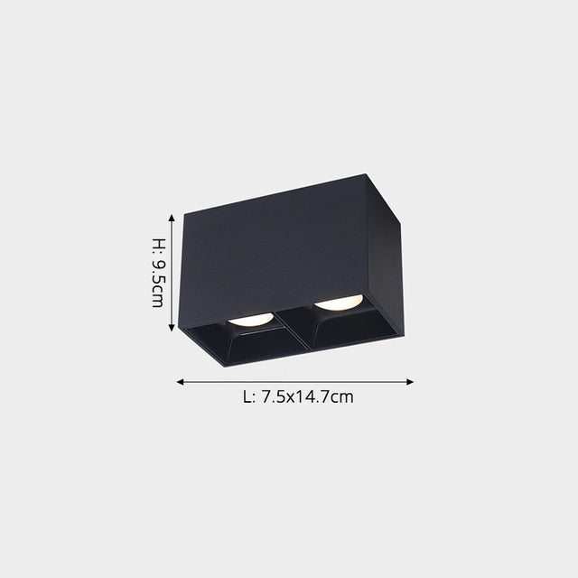 Plafonnier design LED réglable avec différentes formes Hatleen Éloi Aube en Acrylique - Une Touche Élégante dans le Décor
