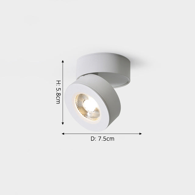 Plafonnier design LED réglable avec différentes formes Hatleen Éloi Aube en Acrylique - Une Touche Élégante dans le Décor