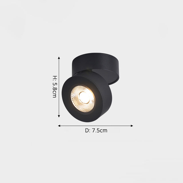Plafonnier design LED réglable avec différentes formes Hatleen Éloi Aube en Acrylique - Une Touche Élégante dans le Décor