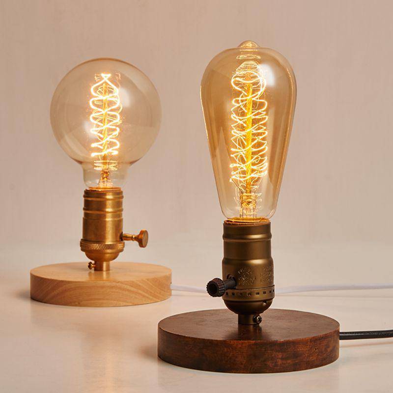 Lampe de chevet Vintage Edison Deco Coffee