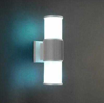 Applique murale — Extérieur LED cylindrique en aluminium