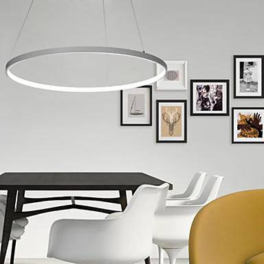 Lustre — LED cercle suspendu design 80cm