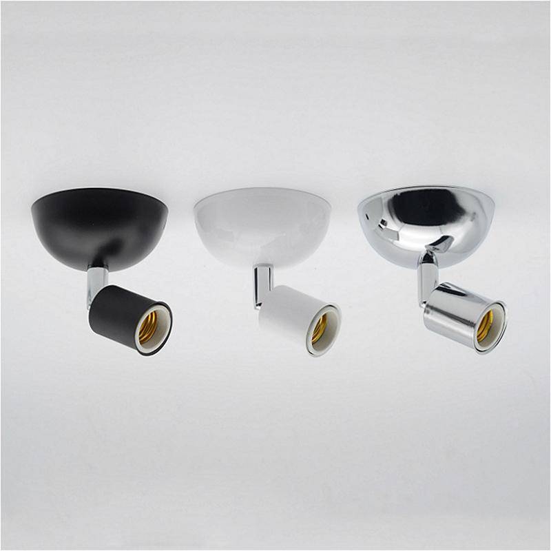 Spot — LED directionnel à fixer au plafond ou au mur (noir, blanc ou chromé)