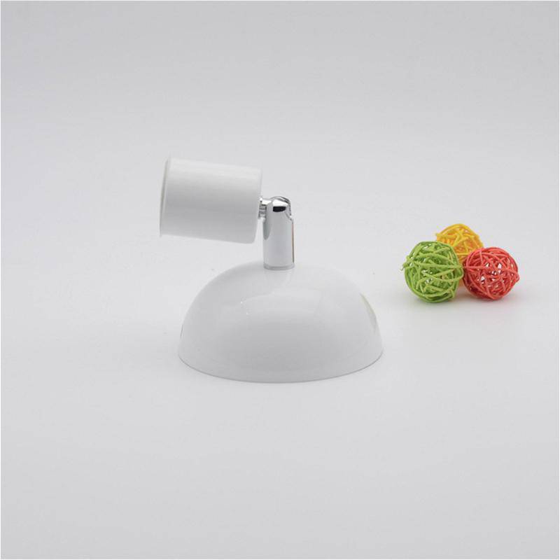 Spot — LED directionnel à fixer au plafond ou au mur (noir, blanc ou chromé)