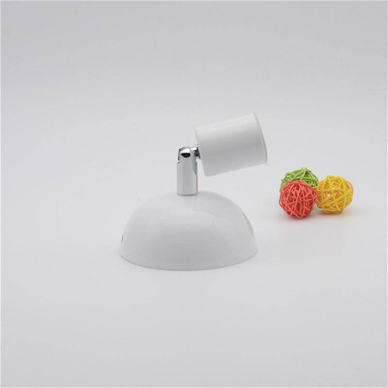 Spot — LED directionnel à fixer au plafond ou au mur (noir, blanc ou chromé)