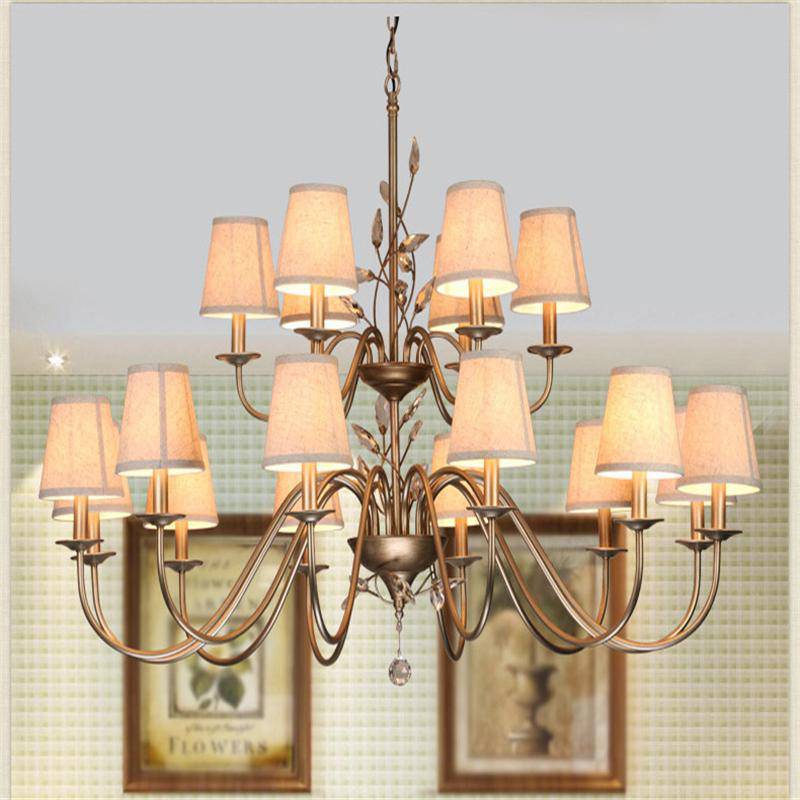 Abat-jour — En chandelier avec abat-jour Art Deco