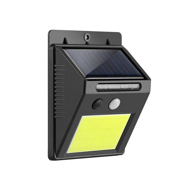 Applique murale — Extérieur solaire à 48 LEDs Sensor