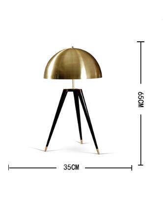 Lampe à poser design Bronze